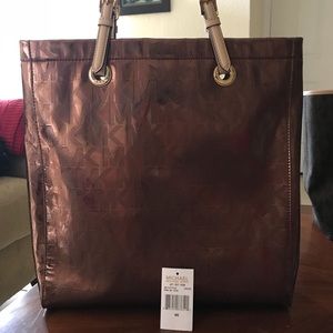 Michael Kors Rose Gold Jet Set Tote
